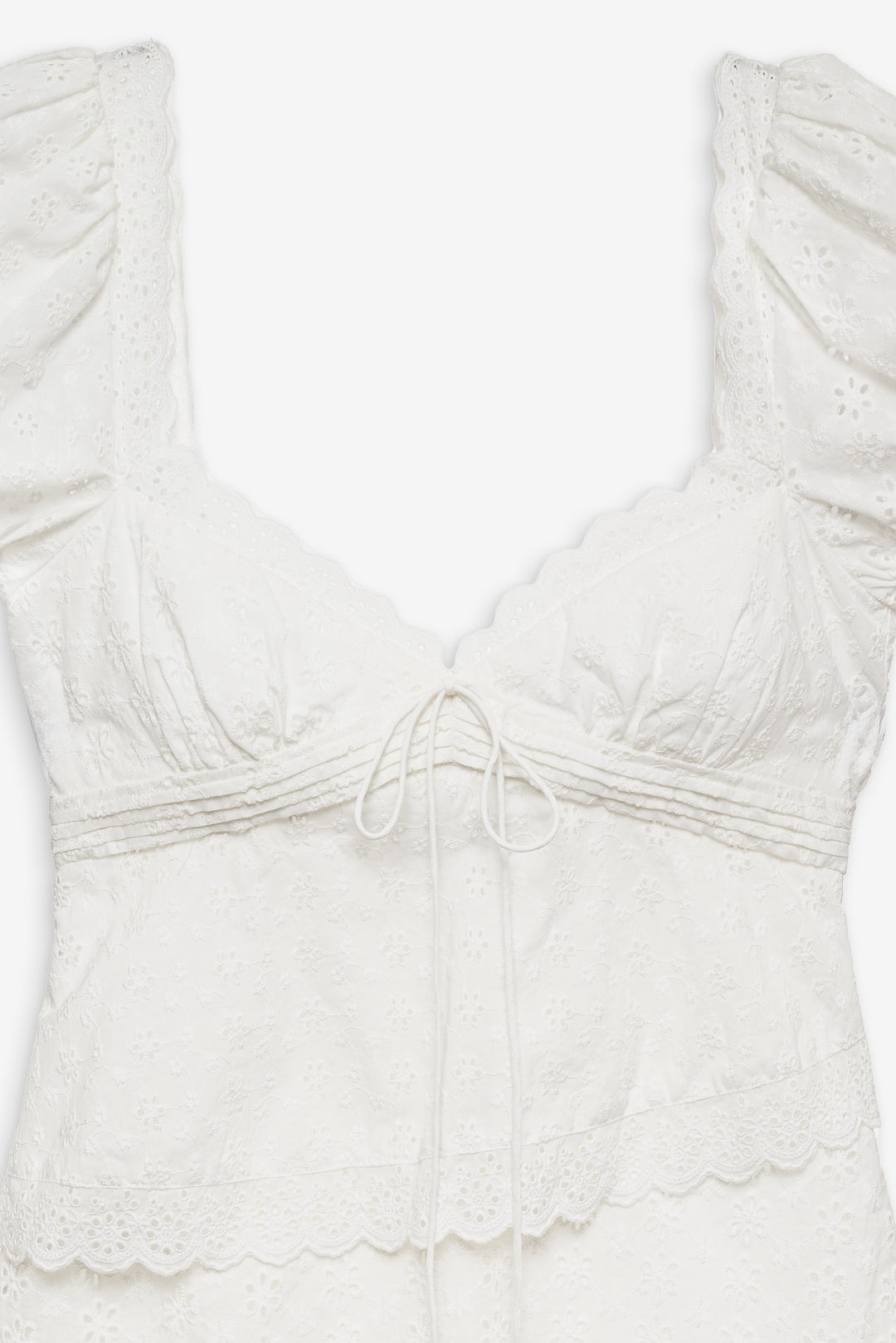 For Love and Lemons Rosalyn Mini Dress - White