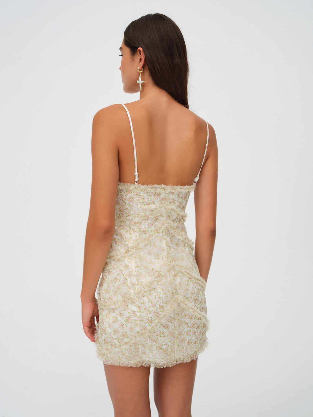 For Love and Lemons Chania Mini Dress - Yellow