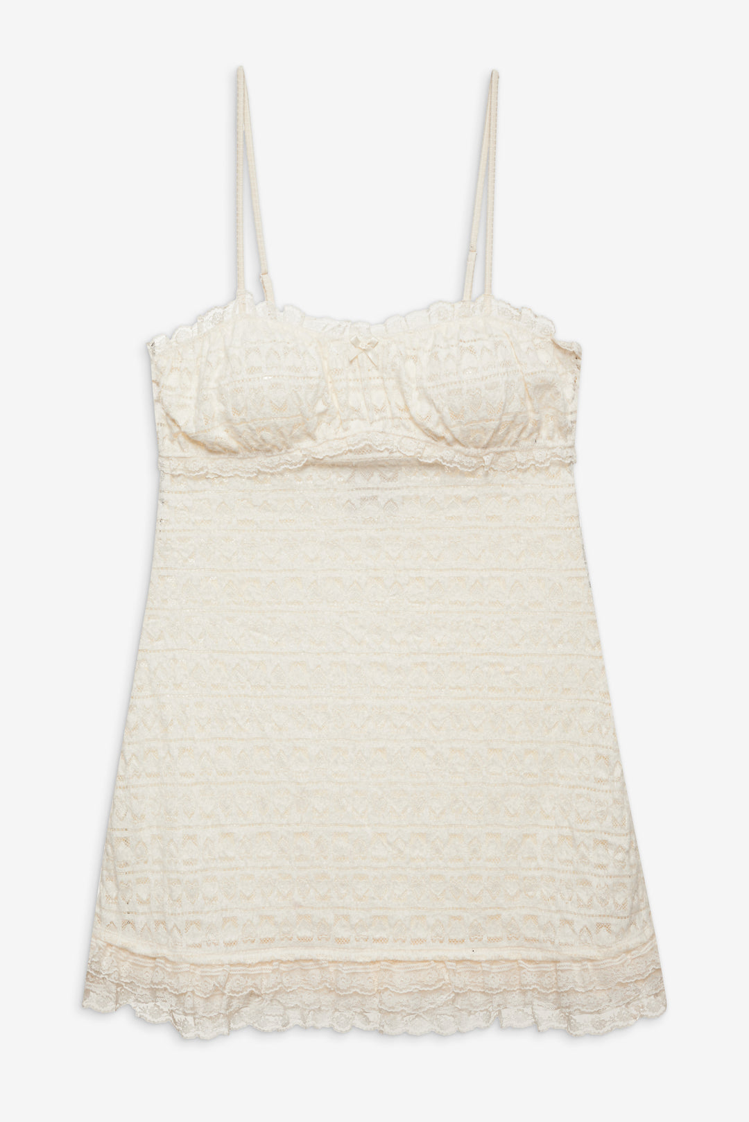 For Love and Lemons Reba Slip Dress - White