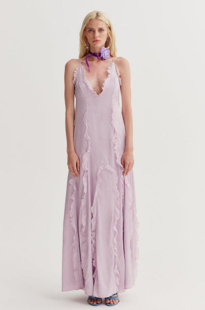 For Love and Lemons Britney Gown - Lilac