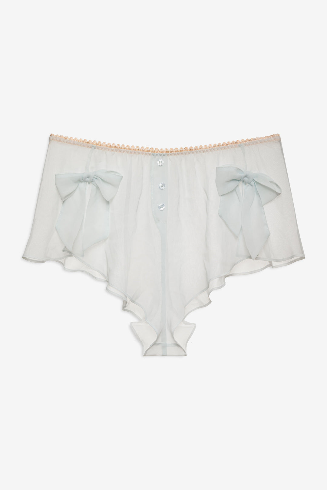 For Love and Lemons Winter Roses Short - Blue