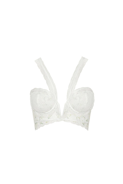 For Love and Lemons Baby's Breath Bustier - Ivory