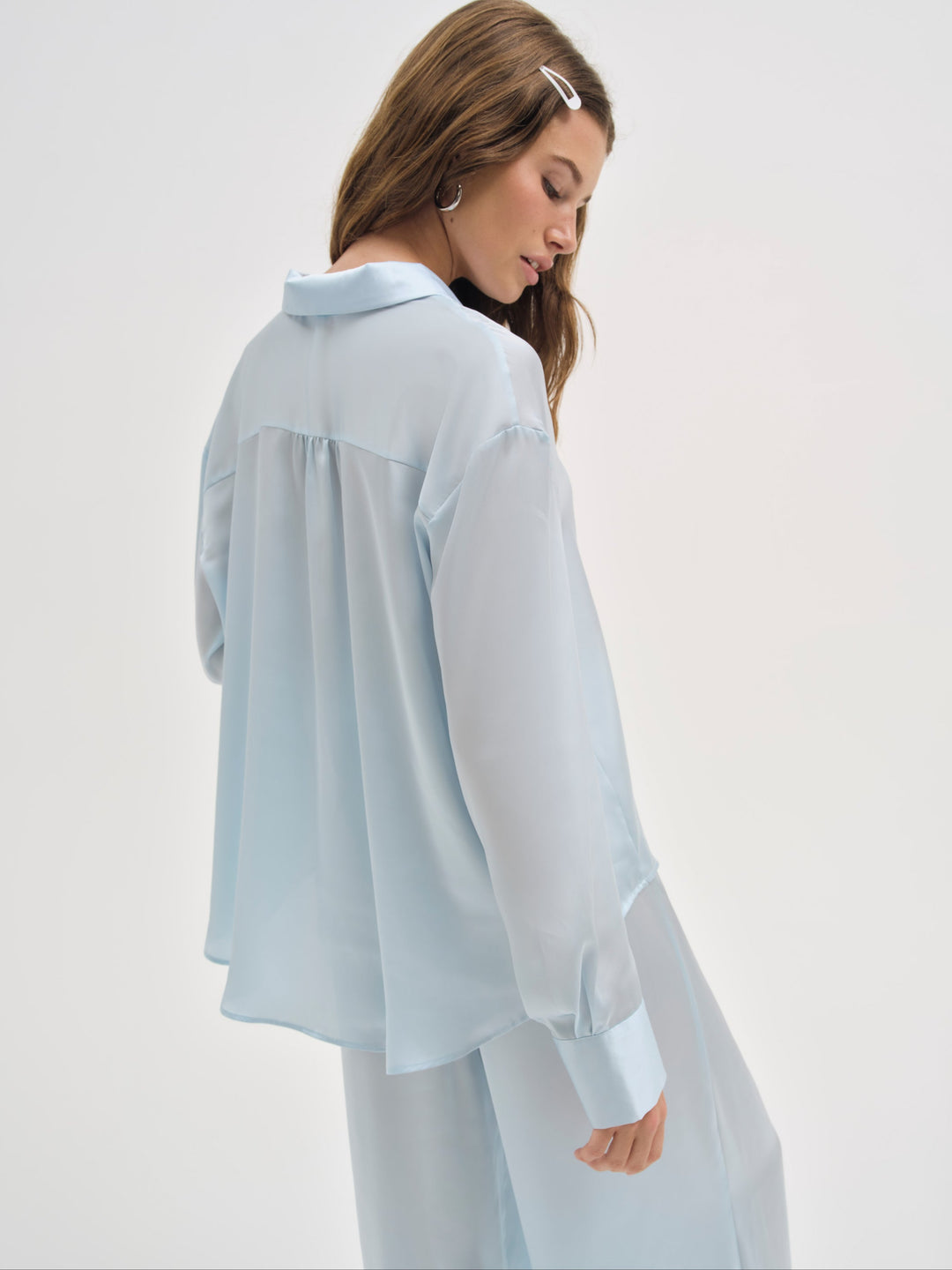 For Love and Lemons Everyday Pajama Top - Blue