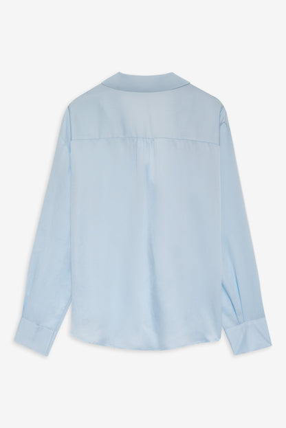 For Love and Lemons Everyday Pajama Top - Blue
