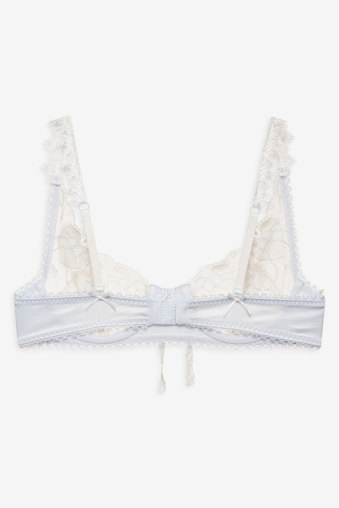 For Love and Lemons Pure Heart Underwire Bra - White