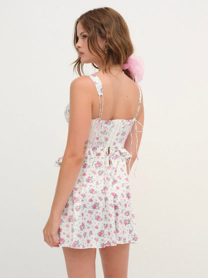 For Love and Lemons Thats Amore Slip Dress - White