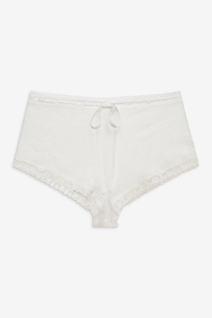 For Love and Lemons Antique Store Lace Shorts - White