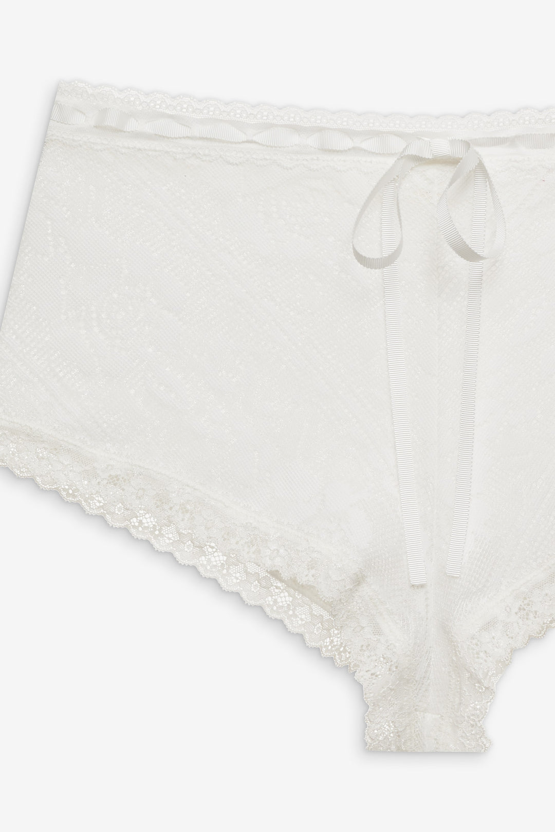 For Love and Lemons Antique Store Lace Shorts - White
