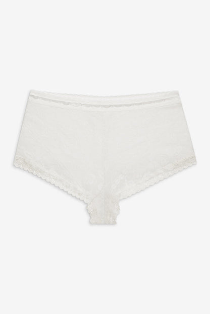 For Love and Lemons Antique Store Lace Shorts - White