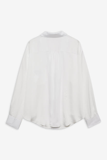 For Love and Lemons Everyday PJ Top - White