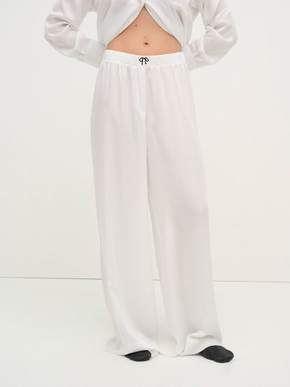 For Love and Lemons Everyday PJ Pant - White