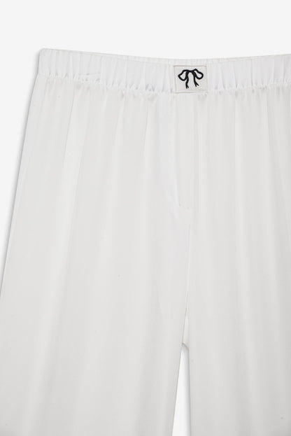 For Love and Lemons Everyday PJ Pant - White