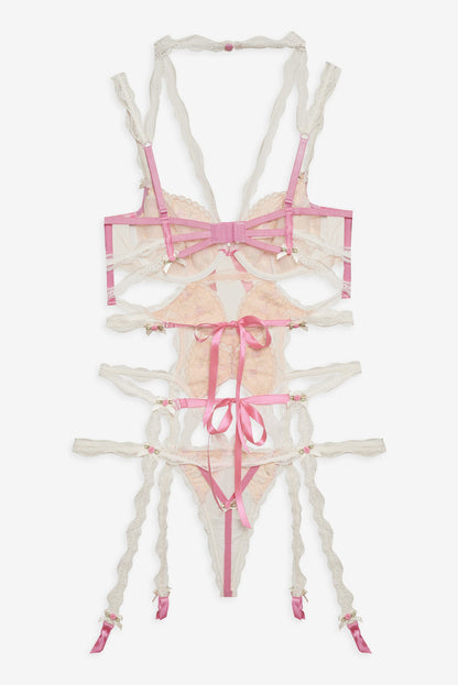 For Love and Lemons Gretchen Teddy - Tan