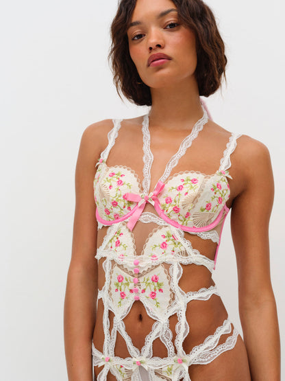 For Love and Lemons Gretchen Teddy - Tan