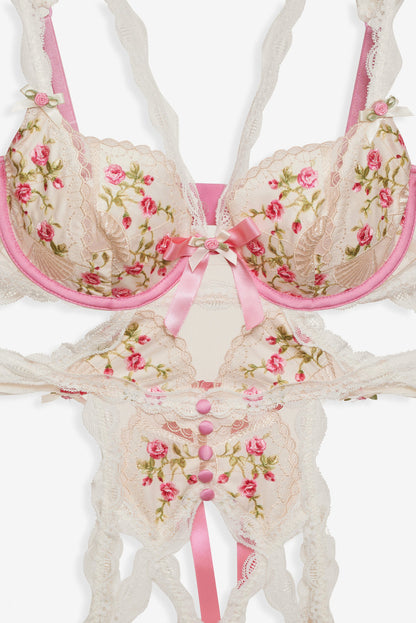 For Love and Lemons Gretchen Teddy - Tan