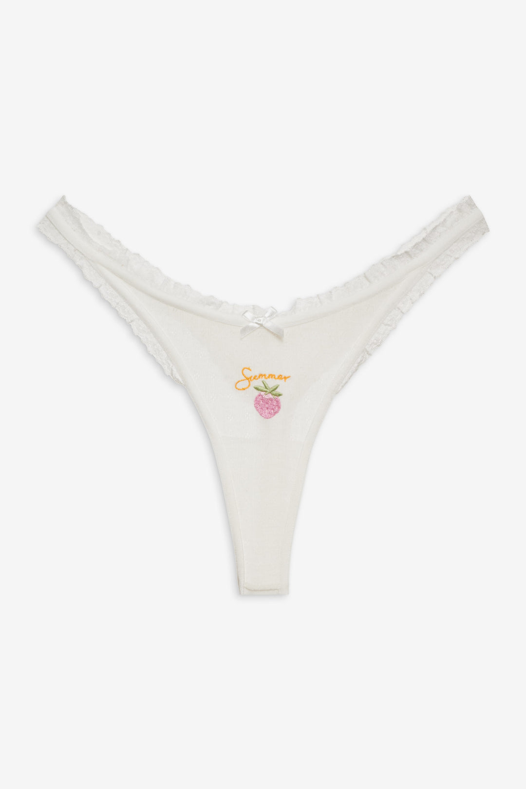 For Love and Lemons Summer Panty Pack - White
