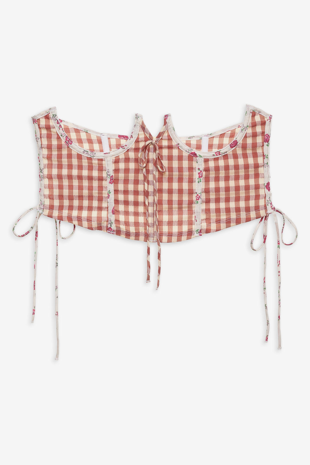 For Love and Lemons Georgia Corset Slip Dress - Red