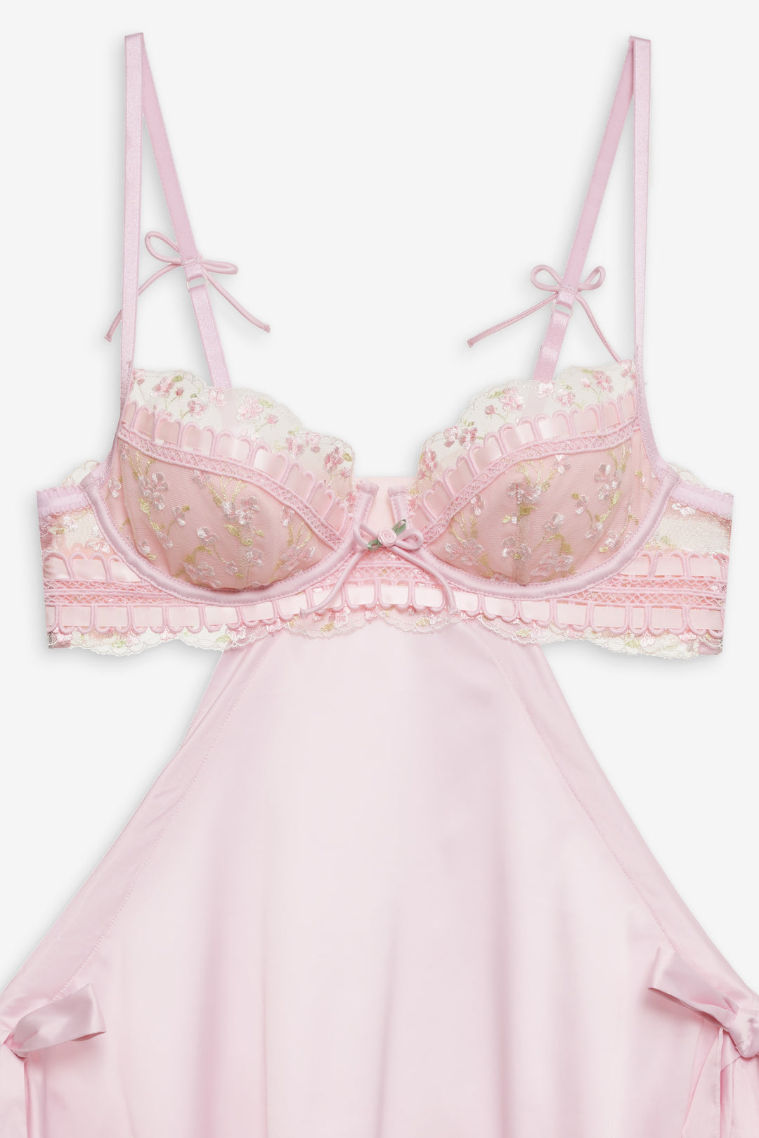 For Love and Lemons Pinkaboo Slip - Pink
