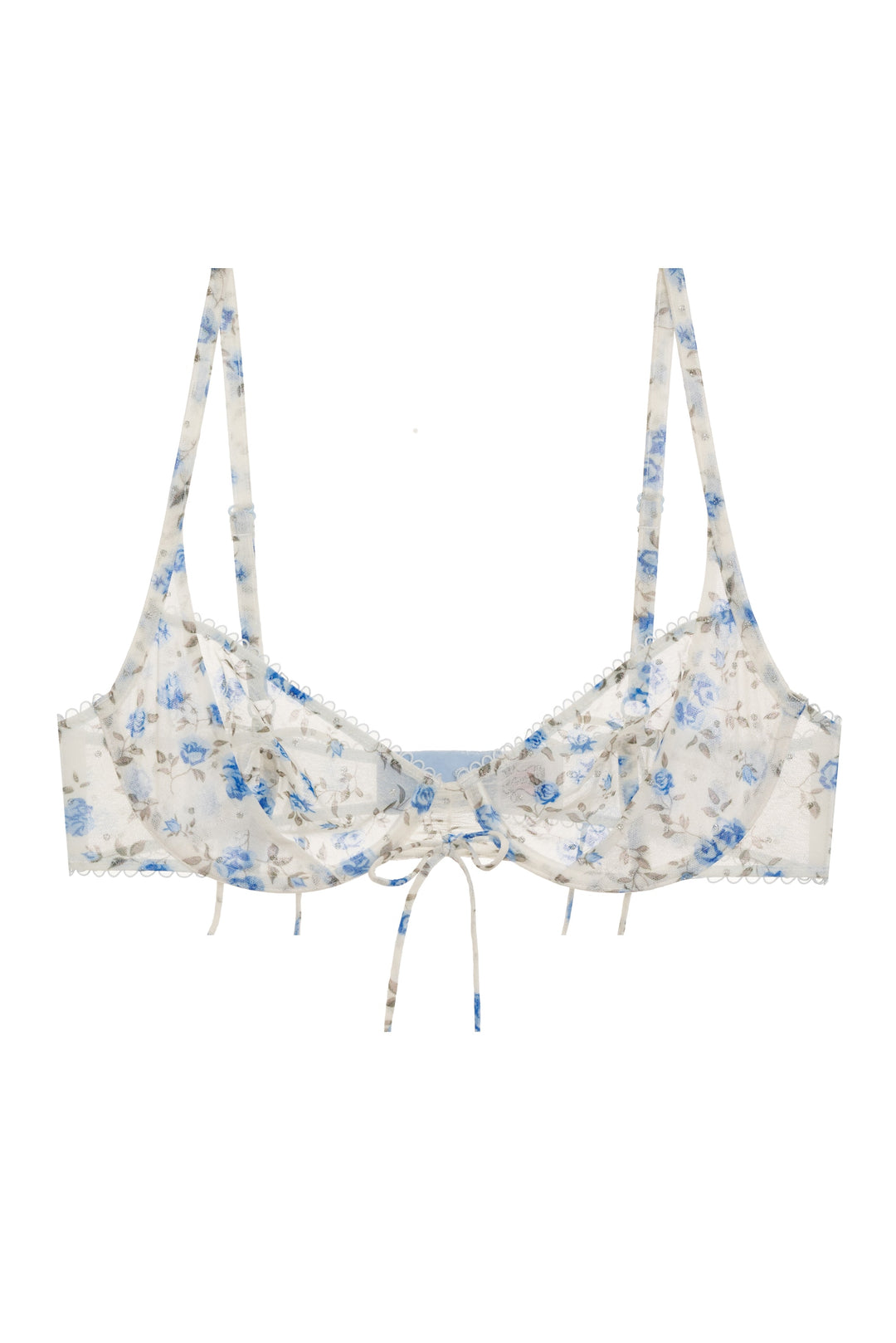 For Love and Lemons Lottie Underwire Bra - White