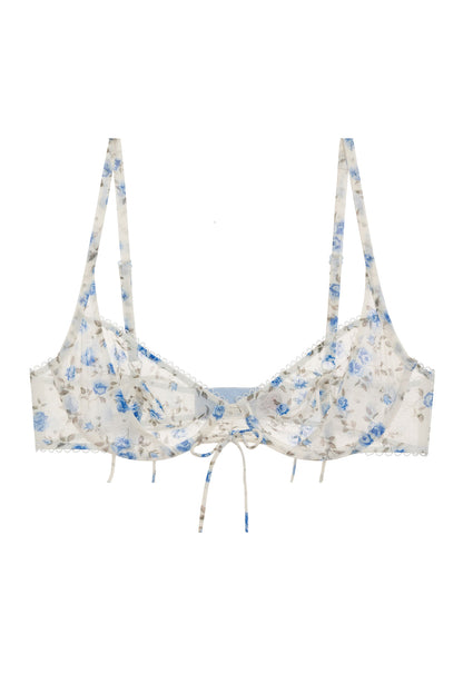 For Love and Lemons Lottie Underwire Bra - White