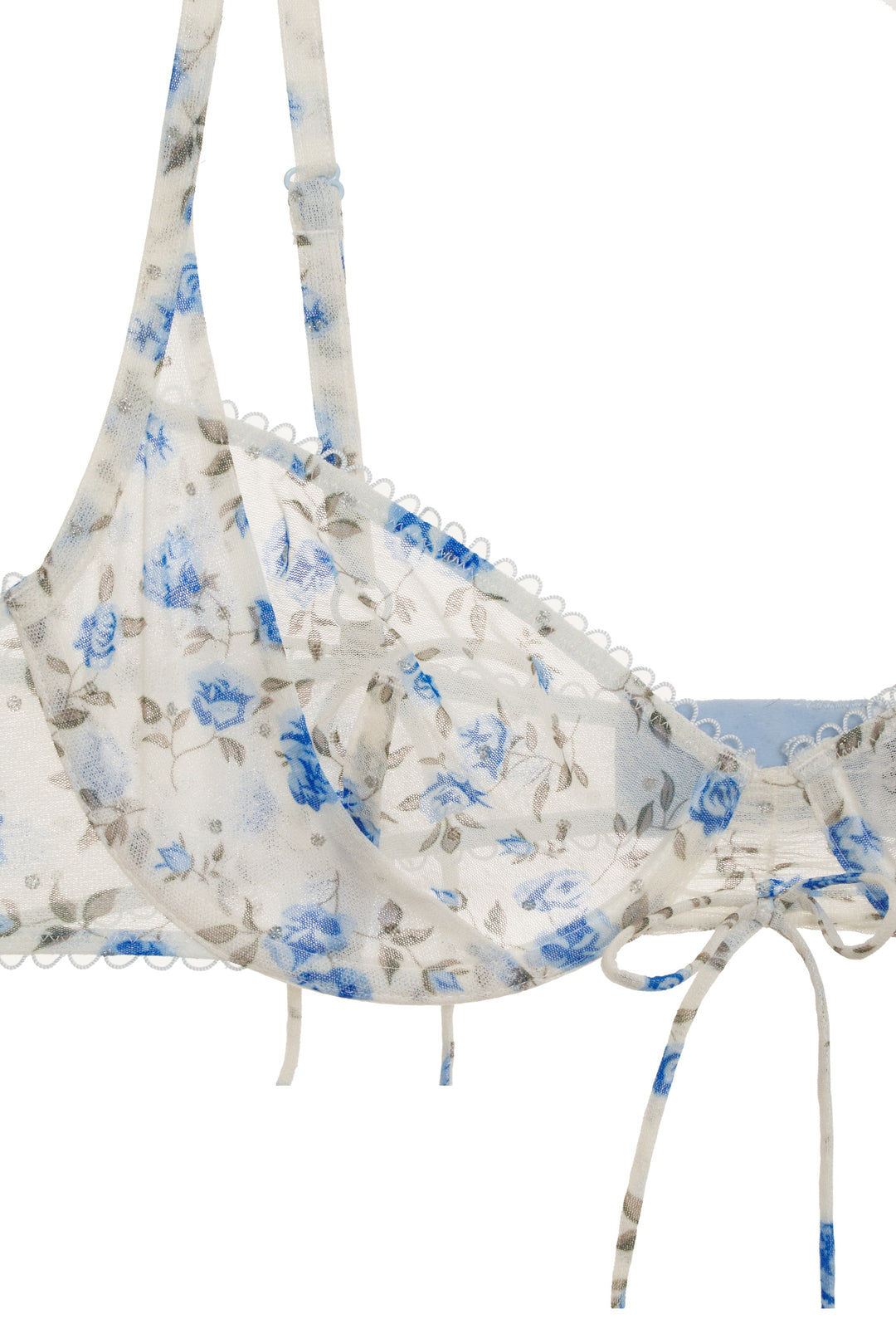 For Love and Lemons Lottie Underwire Bra - White