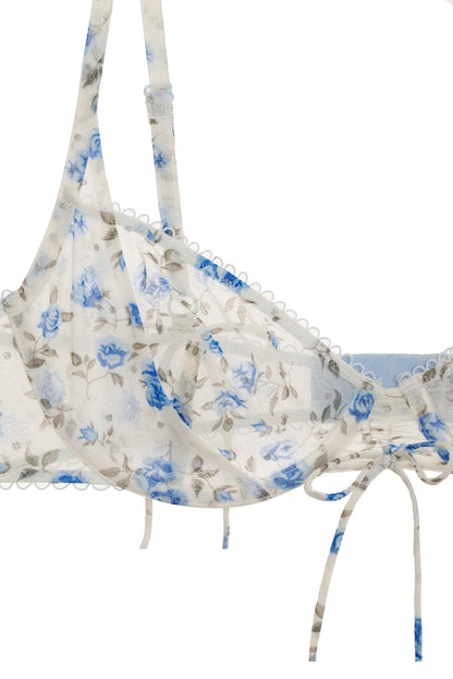 For Love and Lemons Lottie Underwire Bra - White