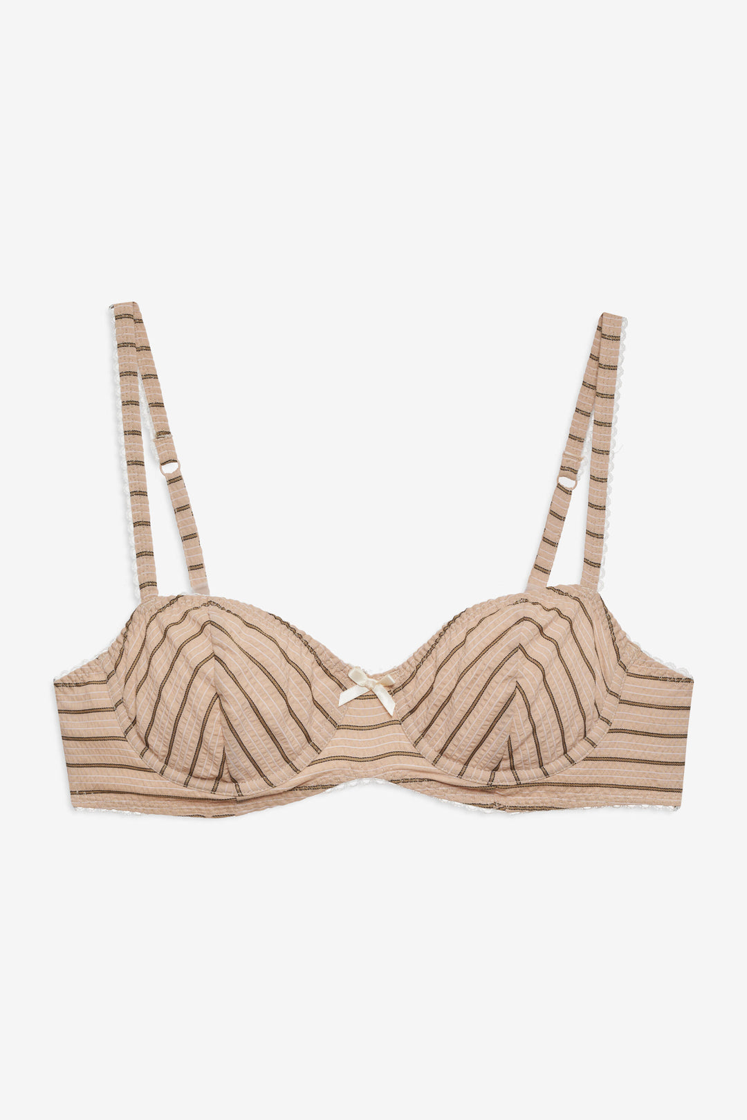 For Love and Lemons Mindy Underwire Bra - Brown