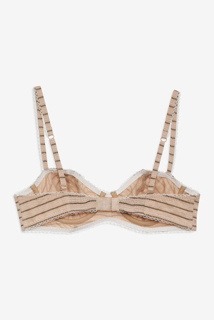 For Love and Lemons Mindy Underwire Bra - Brown