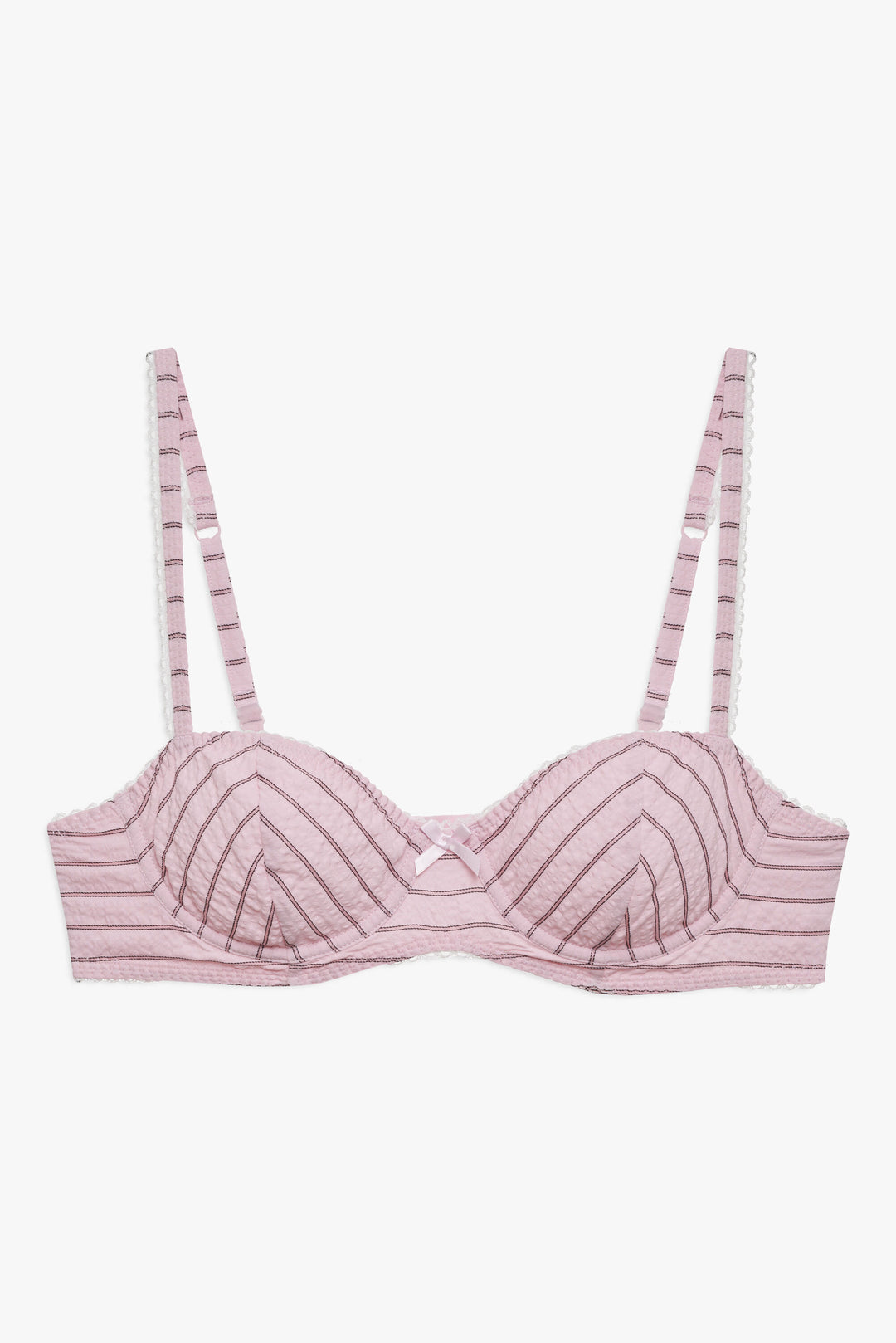 For Love and Lemons Mindy Underwire Bra - Pink