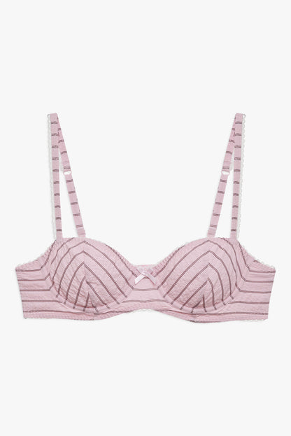 For Love and Lemons Mindy Underwire Bra - Pink
