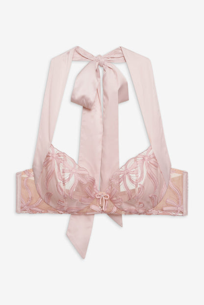 For Love and Lemons Hallie Underwire Bra - Pink