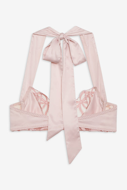 For Love and Lemons Hallie Underwire Bra - Pink