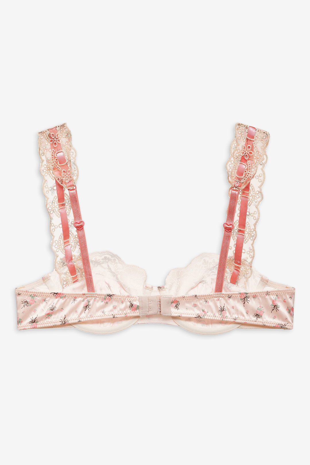 For Love and Lemons Peaches & Cream Underwire Bra - Peach