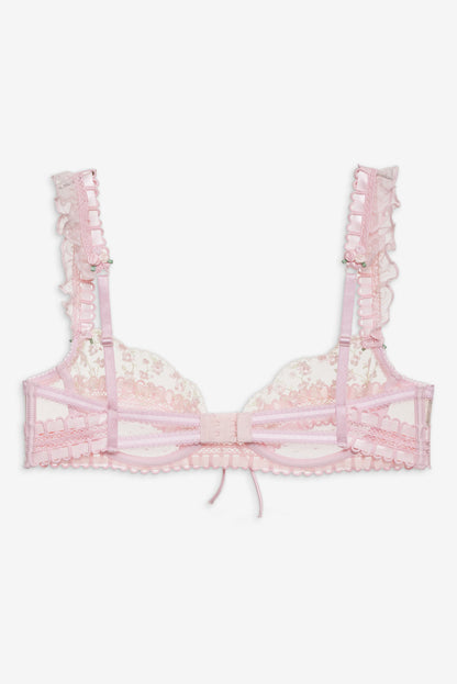 For Love and Lemons Pinkaboo Underwire Bra - Pink