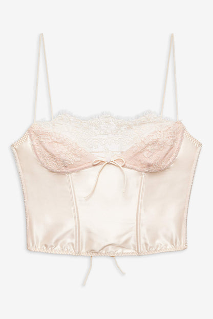 For Love and Lemons Victoria Bustier - Cream