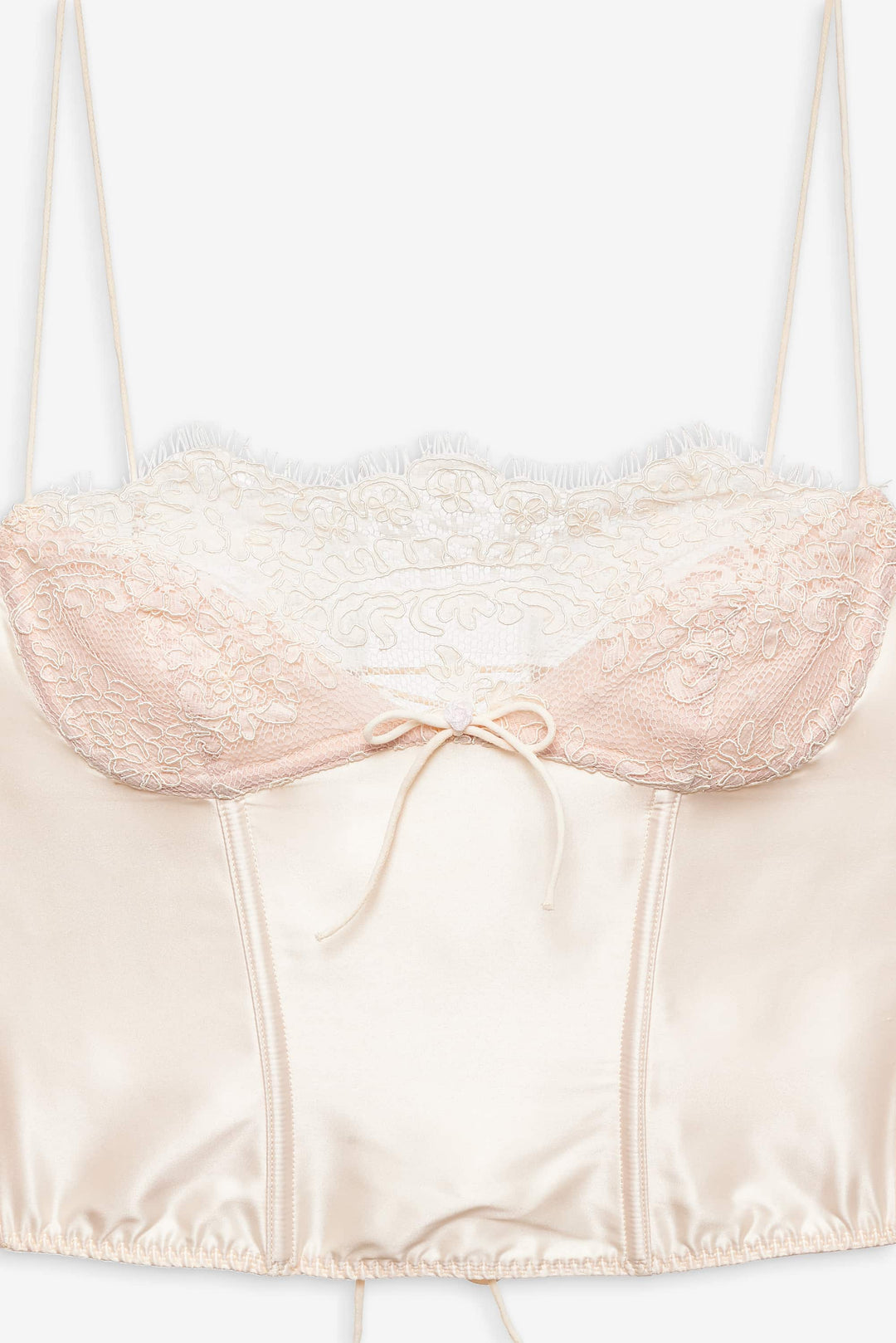 For Love and Lemons Victoria Bustier - Cream