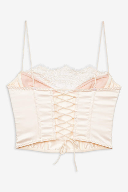 For Love and Lemons Victoria Bustier - Cream