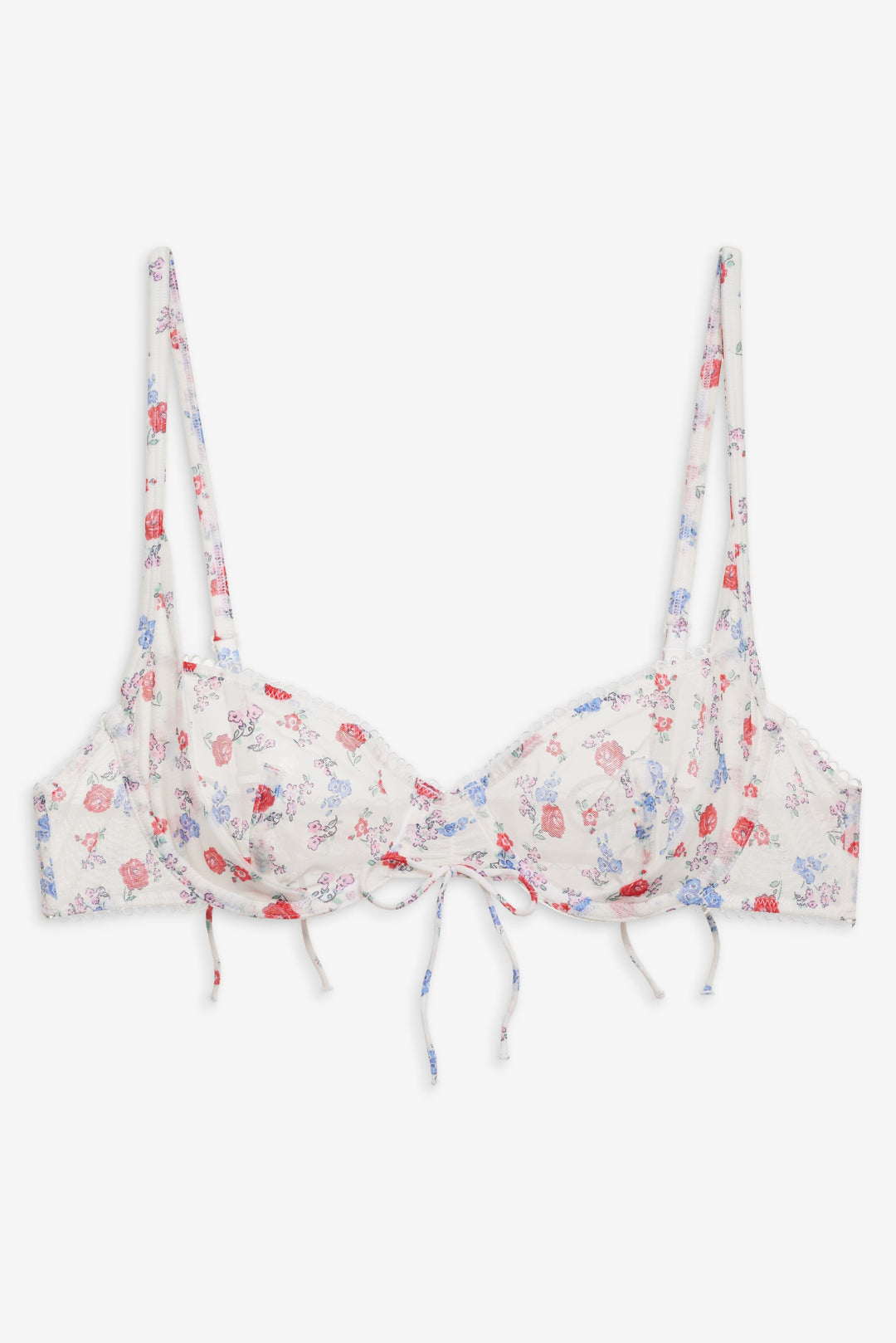 For Love and Lemons Lottie Bra - Red