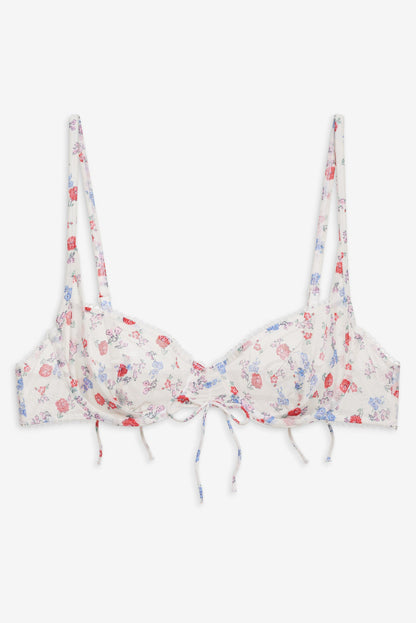 For Love and Lemons Lottie Bra - Red