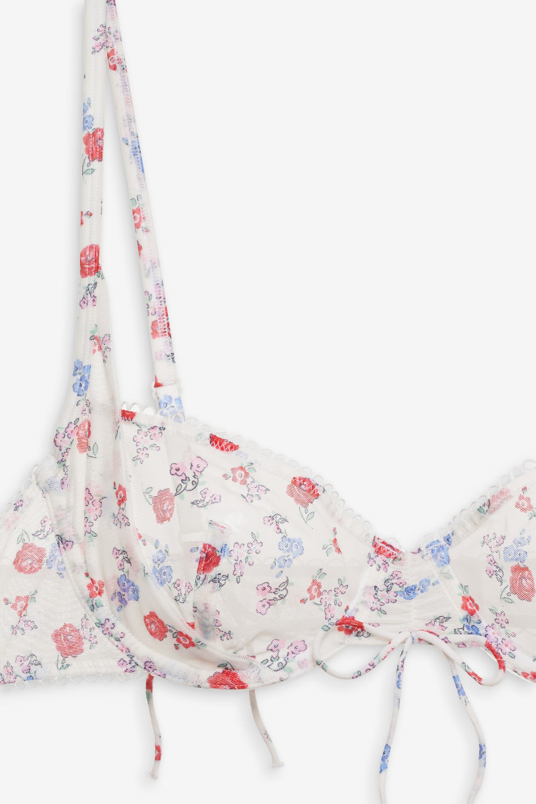 For Love and Lemons Lottie Bra - Red