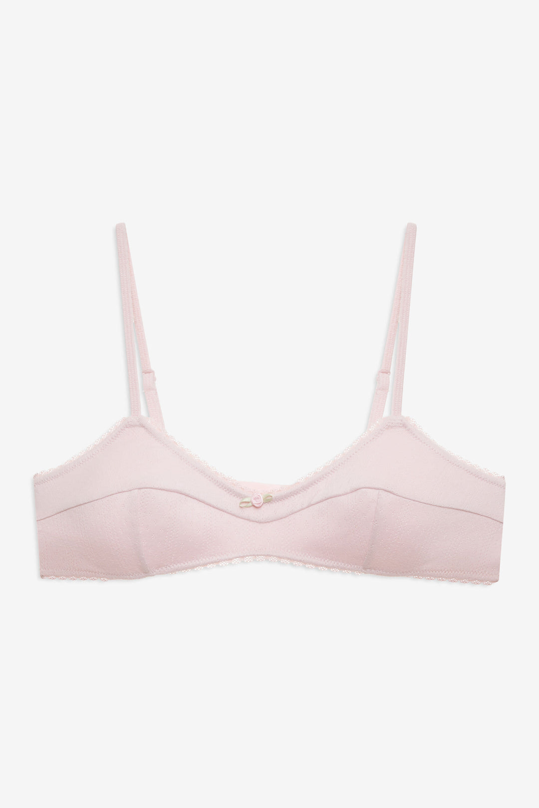 For Love and Lemons Elliana Bralette - Dusty Pink