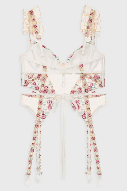 For Love and Lemons Siena Bustier - Gold