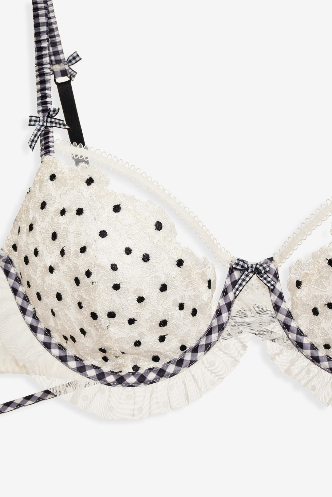 For Love and Lemons Odette Underwire Bra - White