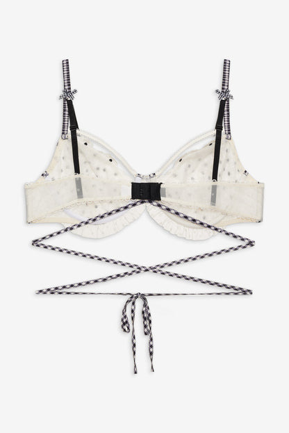 For Love and Lemons Odette Underwire Bra - White