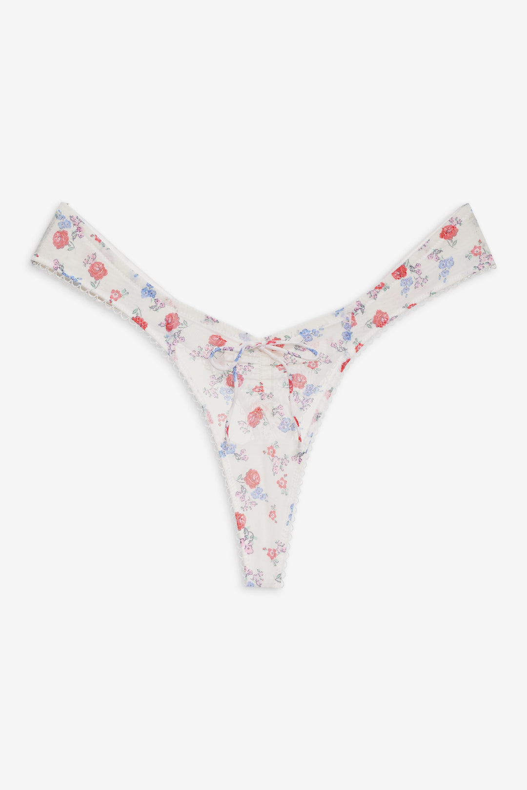 For Love and Lemons Lottie Thong Panty - Red