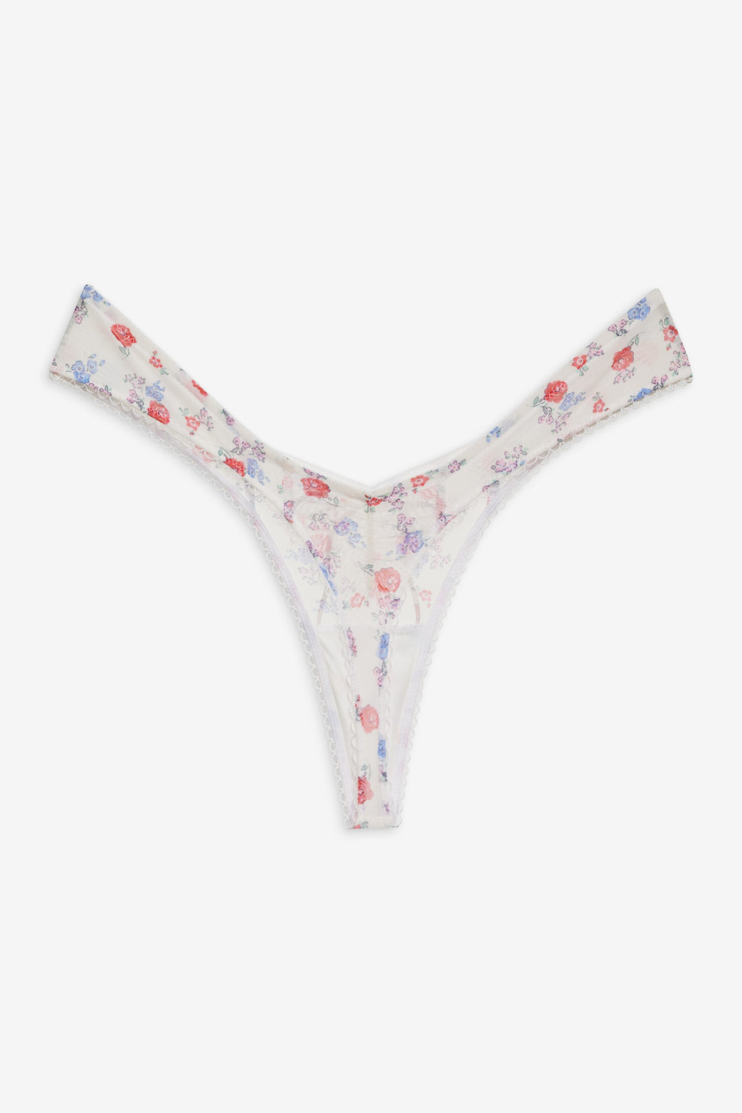 For Love and Lemons Lottie Thong Panty - Red