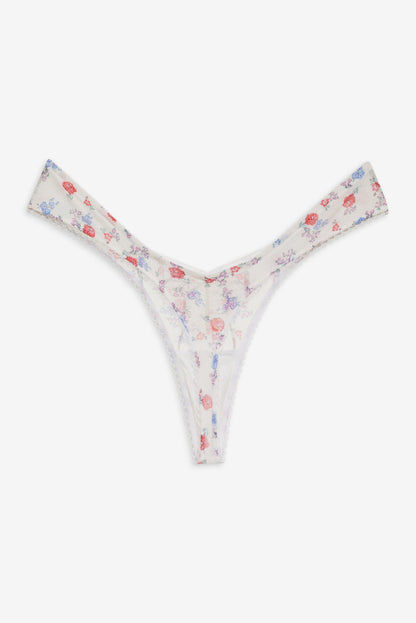 For Love and Lemons Lottie Thong Panty - Red