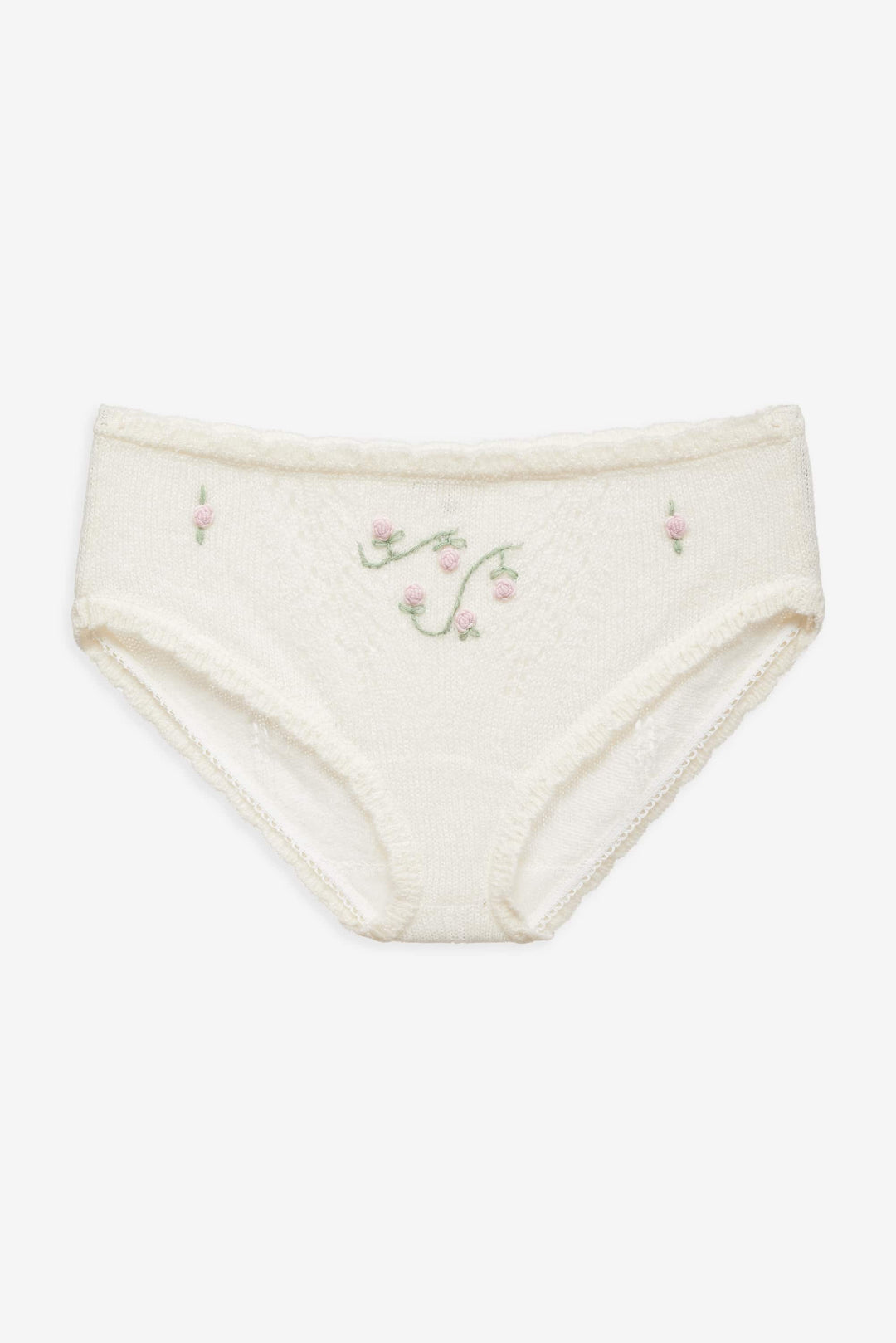 For Love and Lemons London Knit Panty - Cream