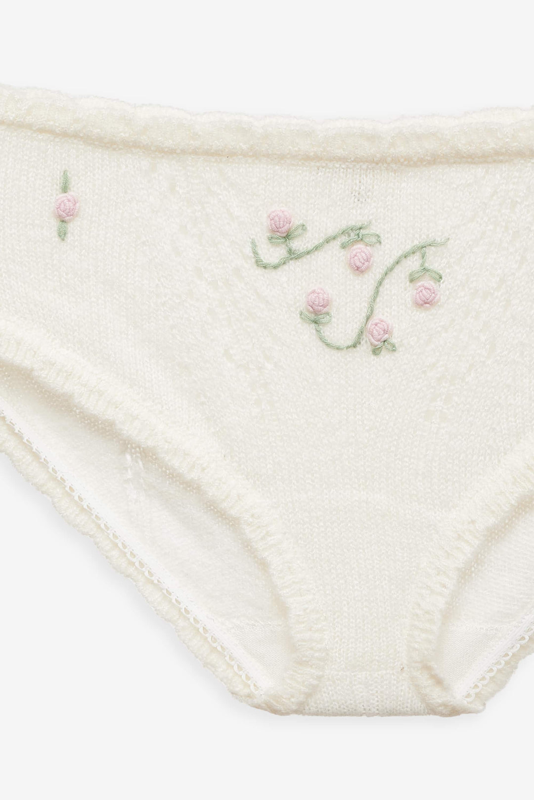 For Love and Lemons London Knit Panty - Cream