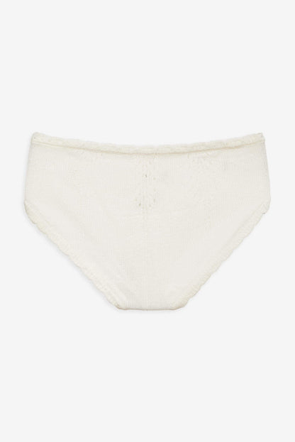 For Love and Lemons London Knit Panty - Cream